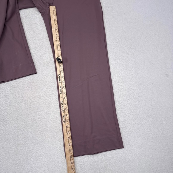 Halara Pants Womens Size Large Pink High Rise Wide Leg Baggy Career Pockets NEW - Picture 10 of 10